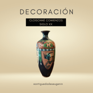 Jarrón Cloisonné
